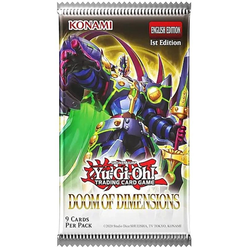 YuGiOh Doom of Dimensions Booster Pack
