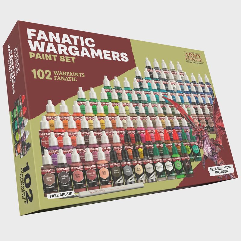 WP8073 - Fanatic: Wargamers Paint Set