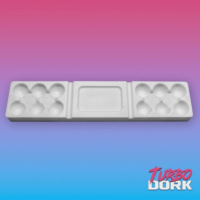 Turbo Dork: Silicon Dry Palette - Large White - TDK055021