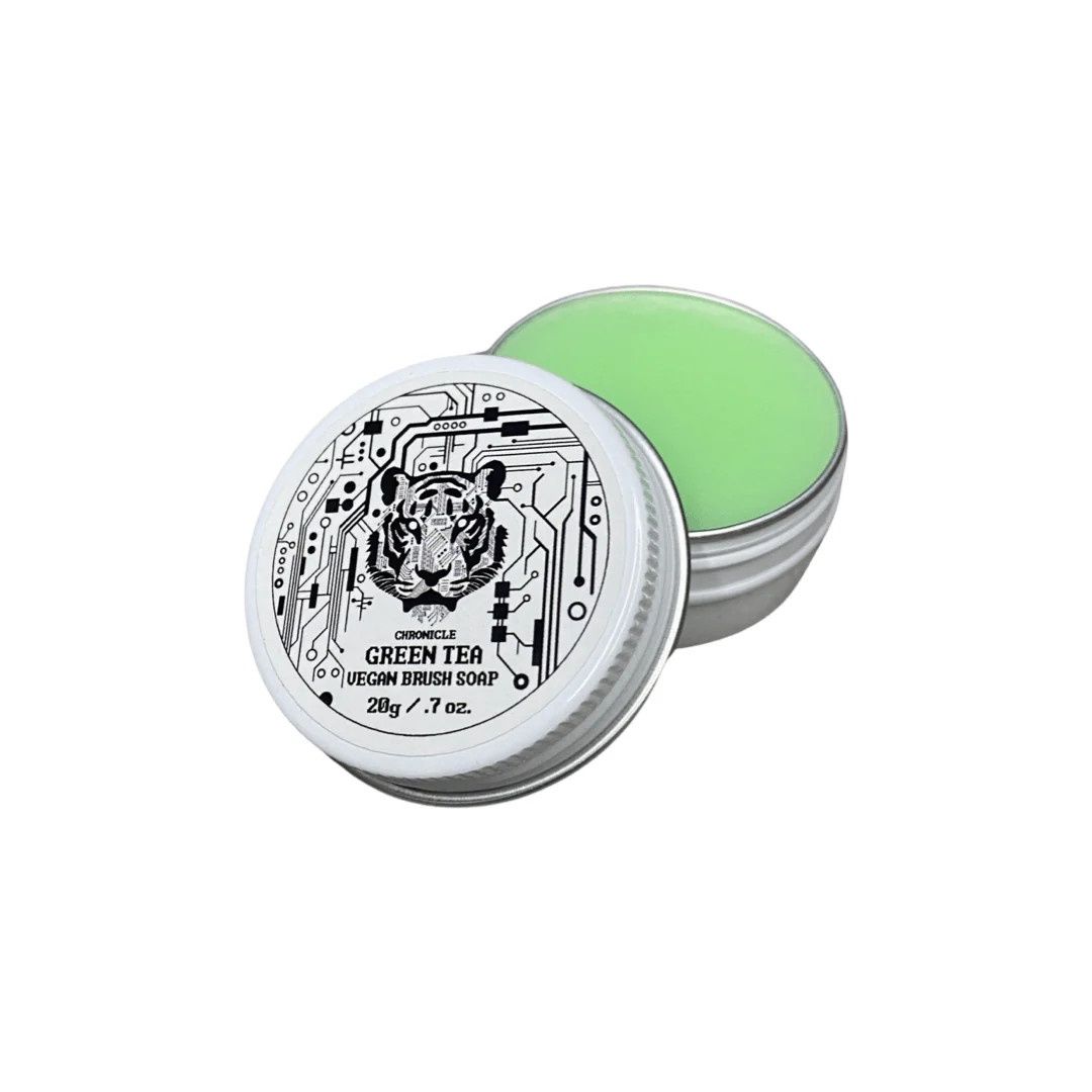 Chronicle Brush Soap Green Tea Vegan - 20G - 12078