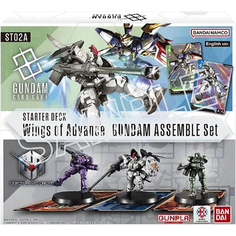 Gundam CCG - Starter Deck 02: Wings of Advance - Gundam Assemble Starter Set