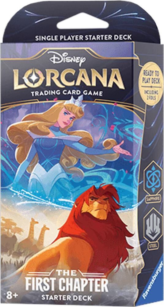 Disney Lorcana: The First Chapter Starter Deck (Sapphire &amp; Steel)