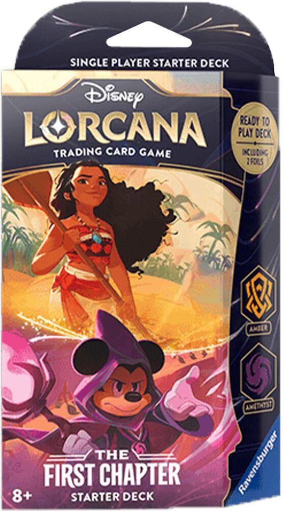 Disney Lorcana: The First Chapter Starter Deck (Amber &amp; Amethyst)