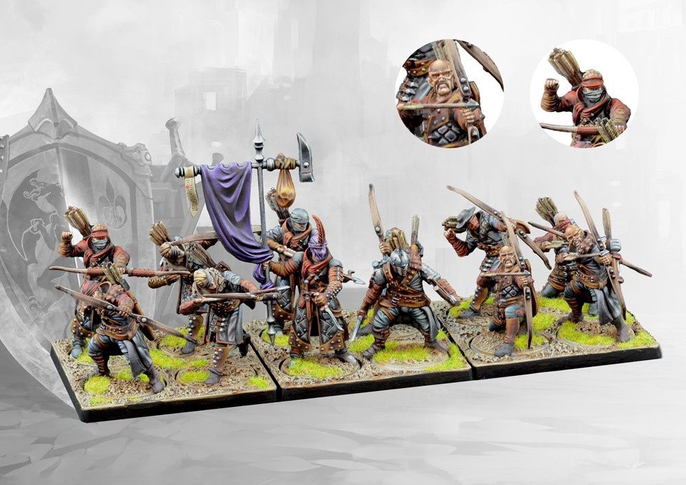 Hundred Kingdoms: Longbowmen (Hunter Cadre)