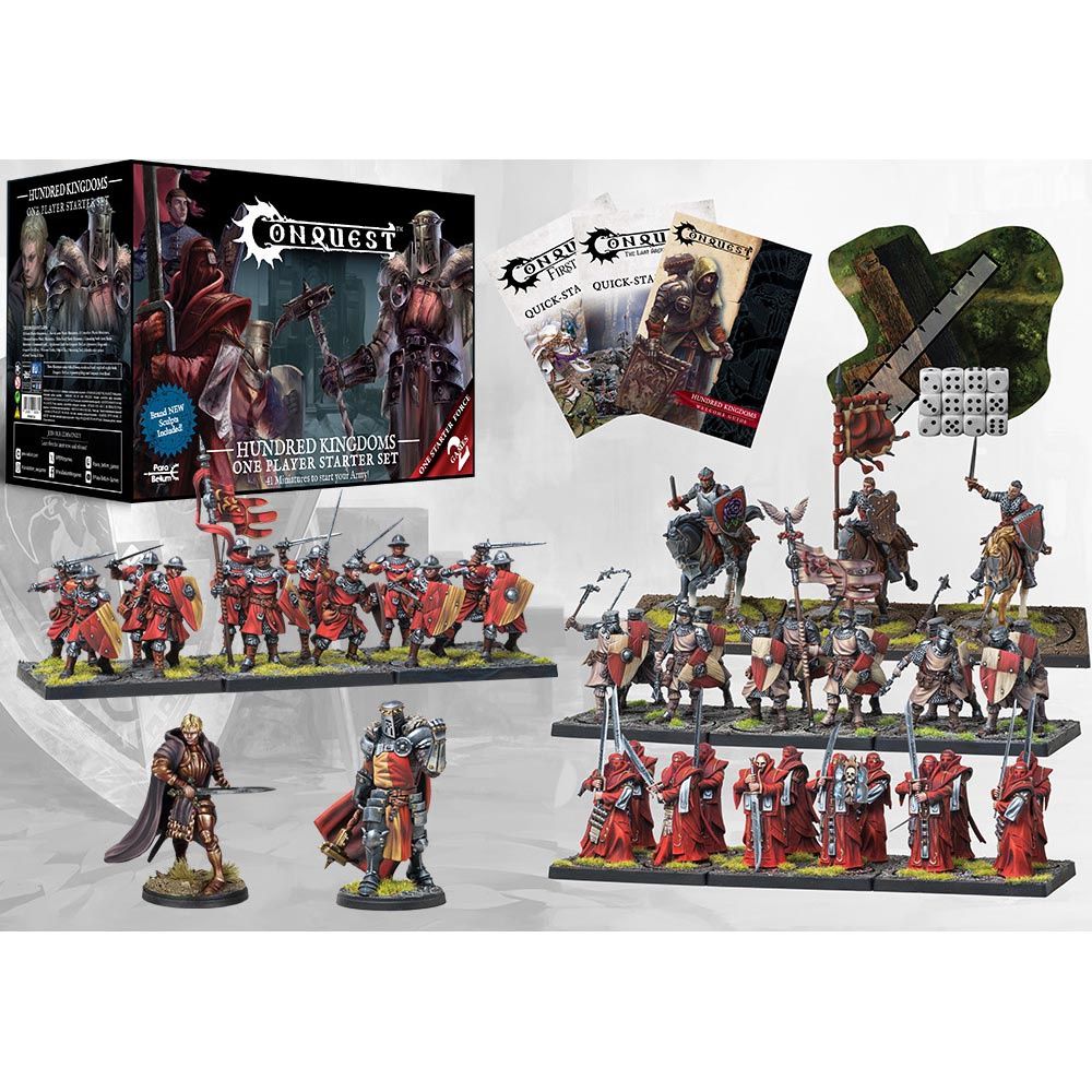 Hundred Kingdoms: Supercharged One Player Starter Set