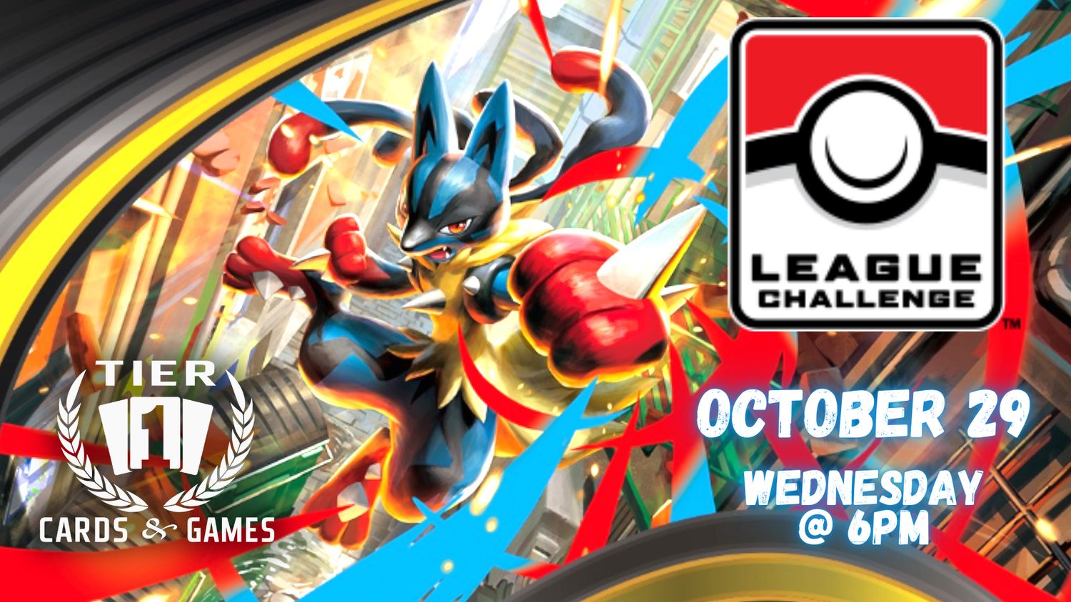Pokemon League Challenge - Wednesday, Oct 29