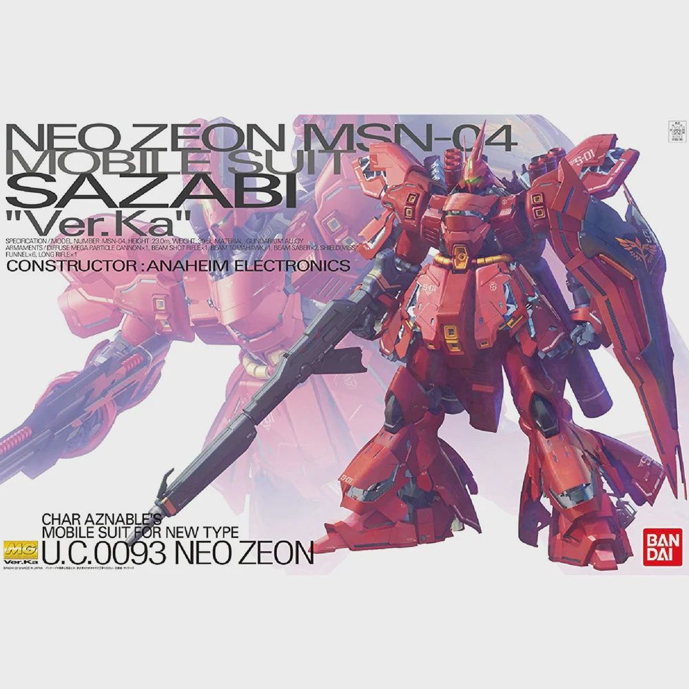 MG MSN-04 Sazabi Ver.Ka MK - 1/100