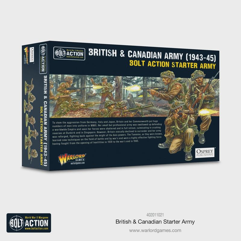 British &amp; Canadian Army (1943-45) - Starter Army