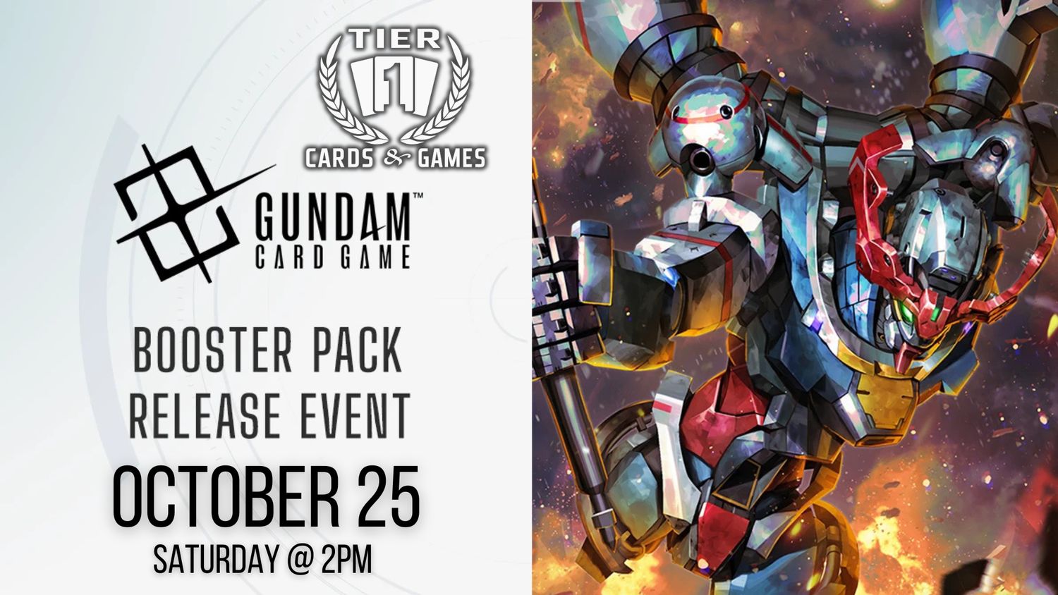 Gundam 02 Release Event - Saturday, Oct 25