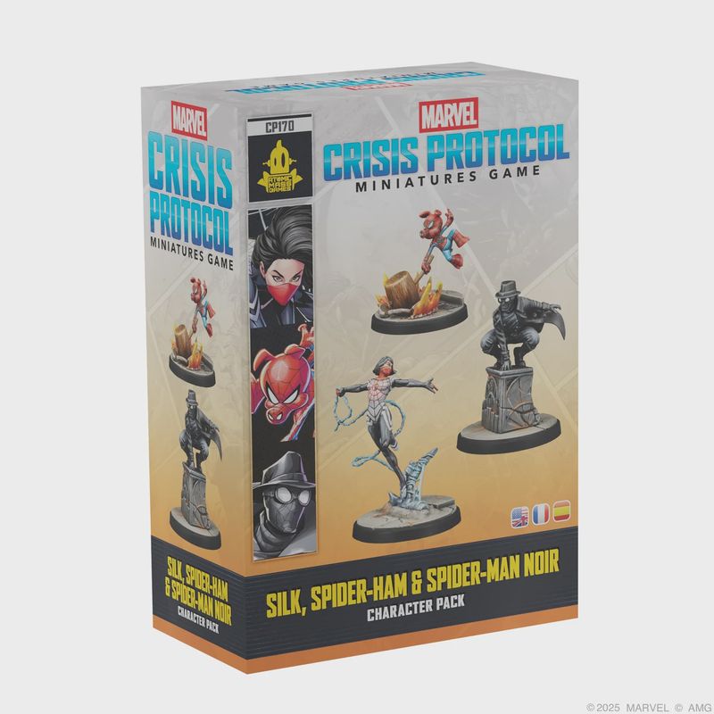Marvel: Crisis Protocol - Silk, Spider-Ham &amp; Spider-Man Noir