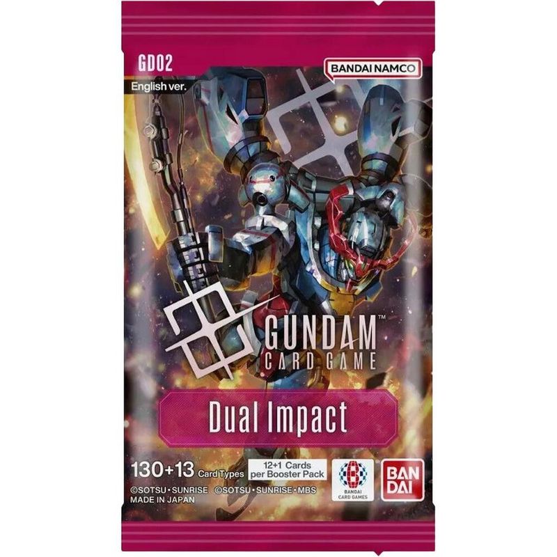 Gundam CCG - Dual Impact Booster Pack - GD02