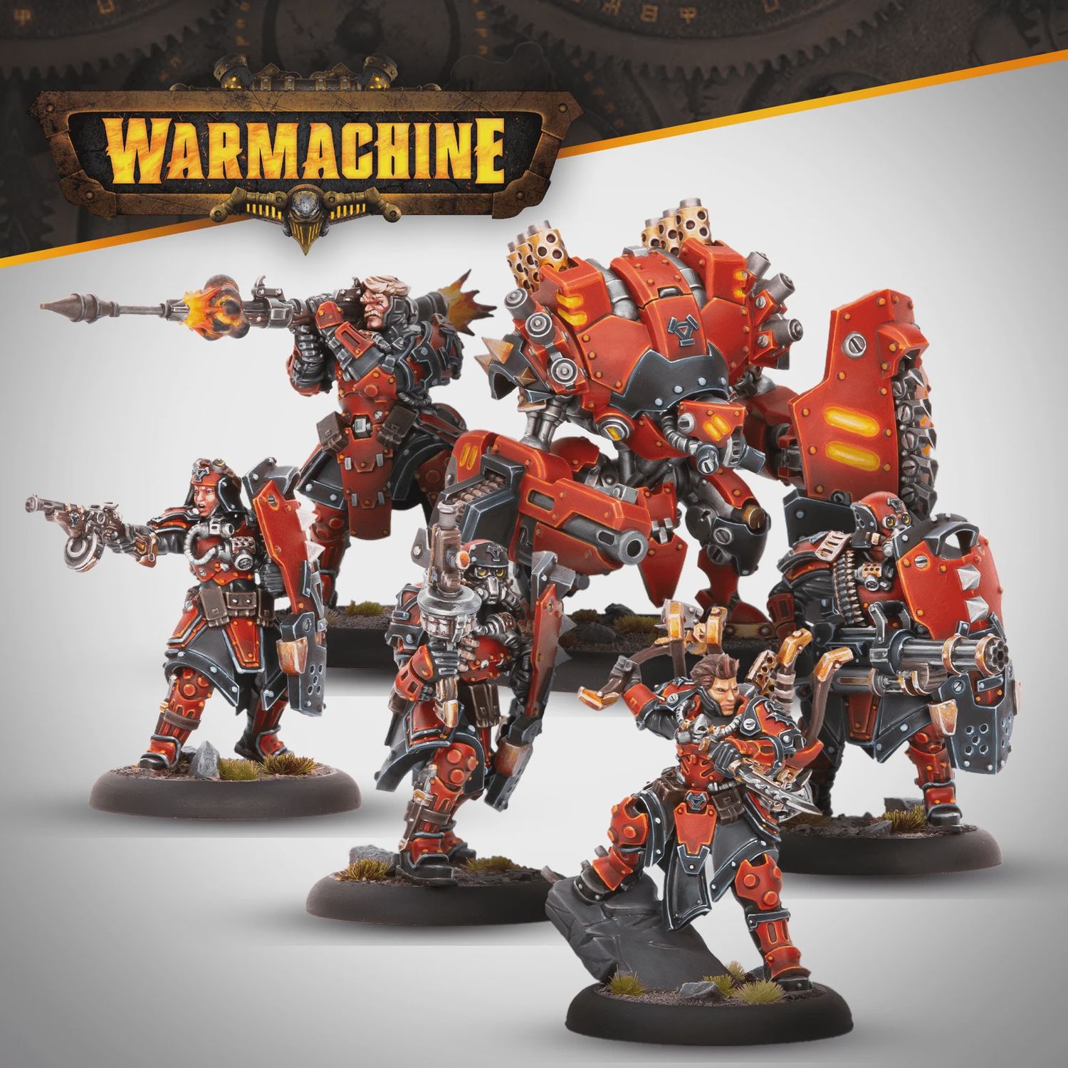 Warmachine: Khador SKS-6 Command Cadre
