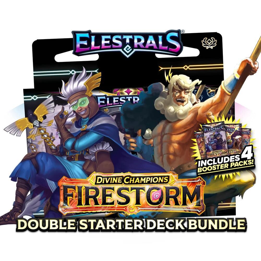Elestrals Firestorm - Hermes vs. Zeus Double Starter Deck Bundle