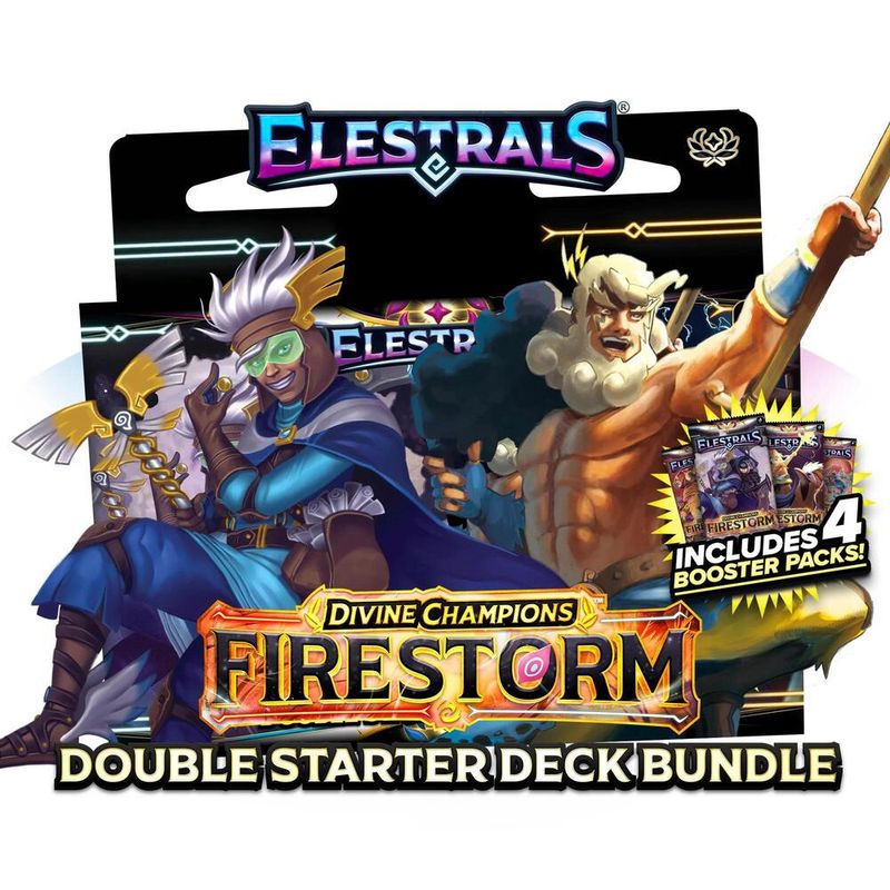 Elestrals Firestorm - Hermes vs. Zeus Double Starter Deck Bundle