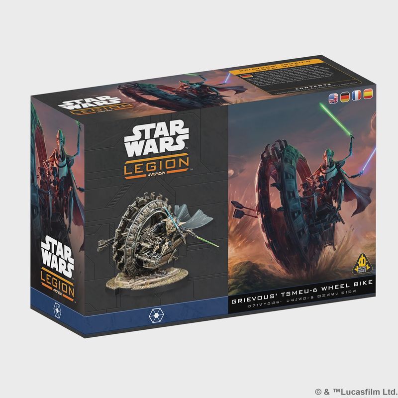 Star Wars: Legion - General Grievous TSMEU 6 Wheel Bike - SWQ31