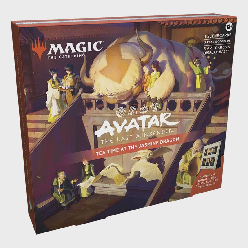Avatar: The Last Airbender - Tea Time at the Jasmin Dragon Scene Box
