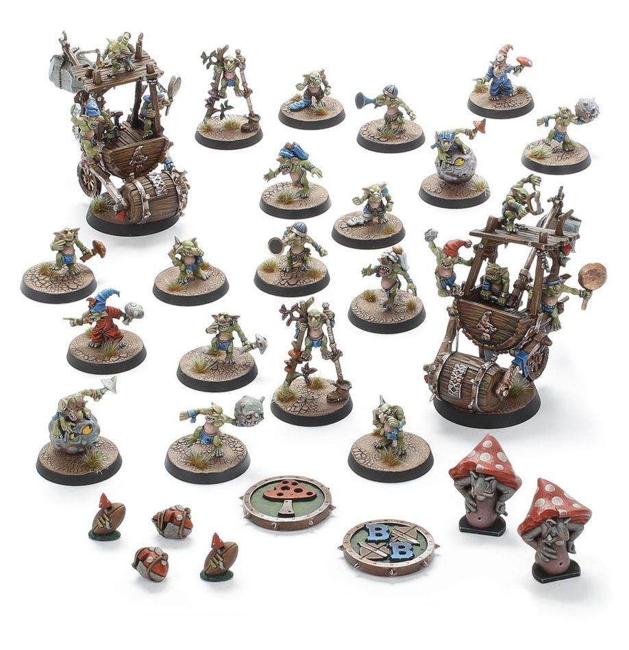 202-01 Snotling Blood Bowl Team – Crud Creek Nosepickers
