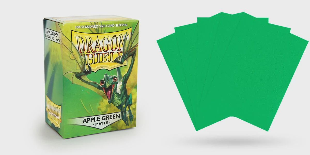 11018 - Dragon Shield - Apple Green - Matte - Standard
