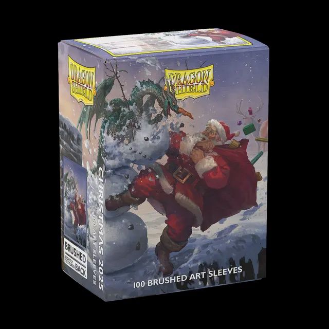 12128 - Dragon Shield - Christmas - Art - Standard