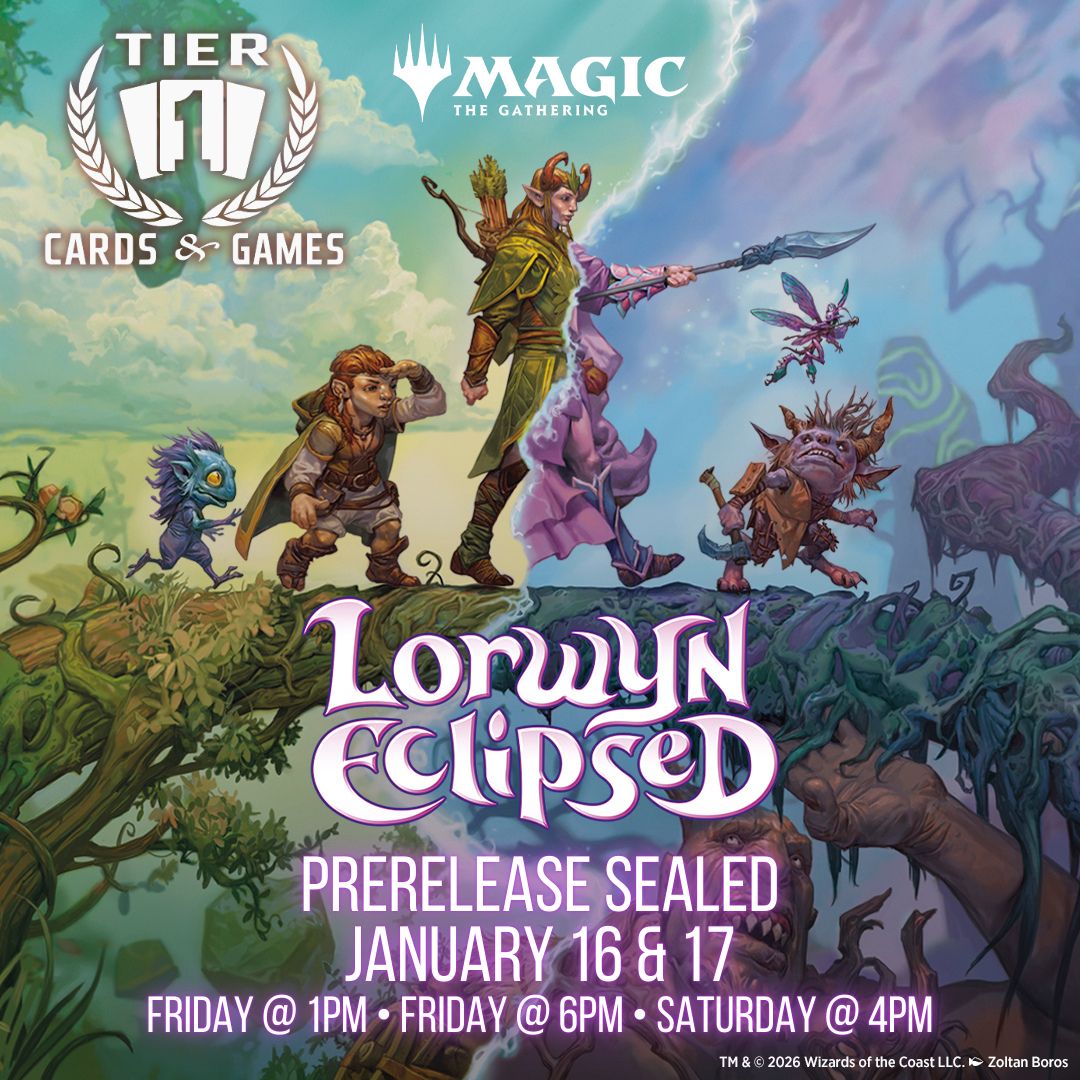 Magic: Lorwyn Eclipsed Prerelease - Jan 16 &amp; 17