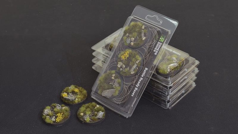 Battle Ready Bases - Highland 50mm x 3