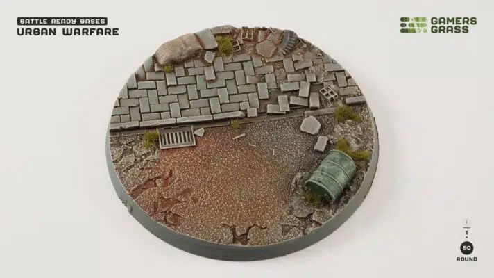 Battle Ready Bases - Urban Warfare 90mm x 1