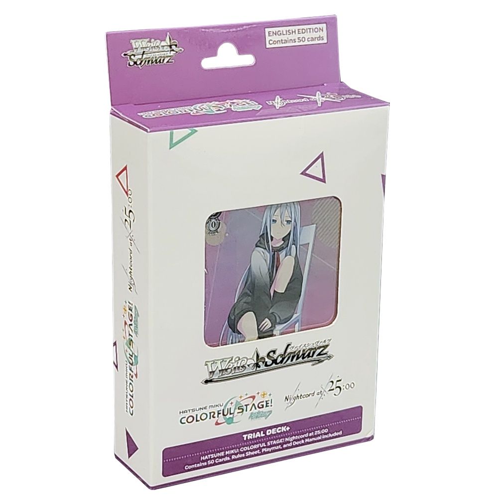 Weiss Schwarz - HATSUNE MIKU: COLORFUL STAGE! Nightcord at 25:00 Trial Deck+