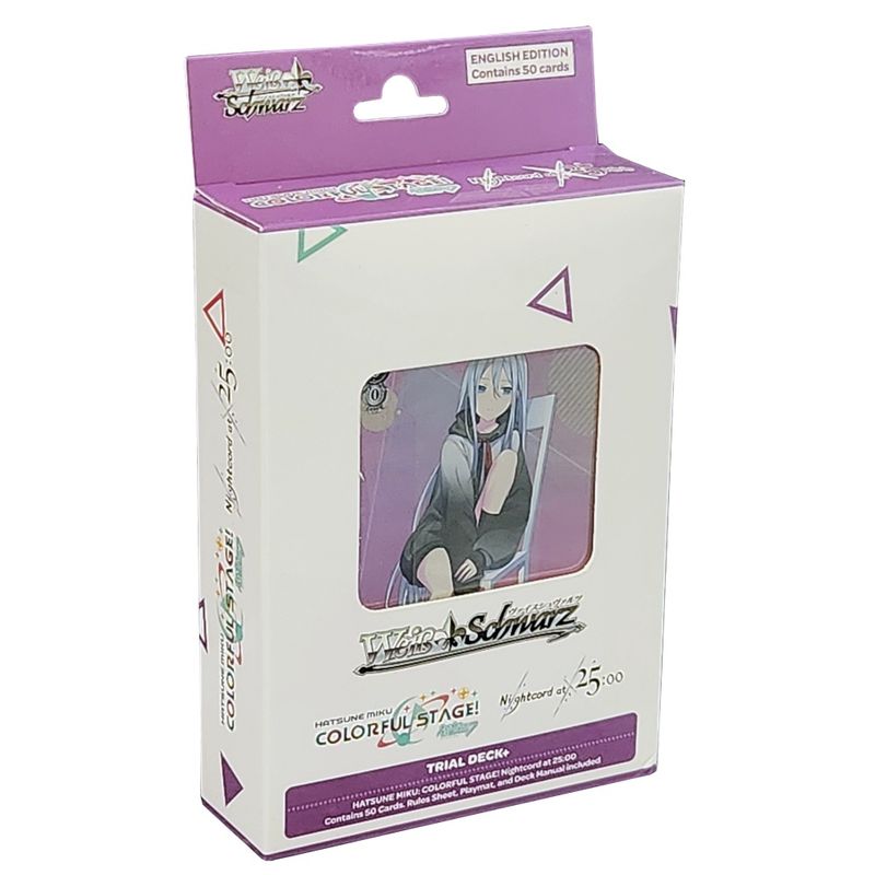 Weiss Schwarz: HATSUNE MIKU: COLORFUL STAGE! Nightcord at 25:00 Trial Deck+