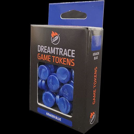 DreamTrace Gaming Tokens: Kraken Blue