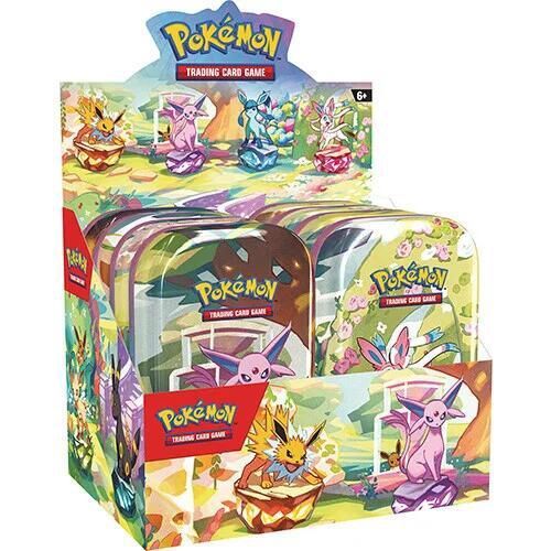 Prismatic Evolutions Mini Tin