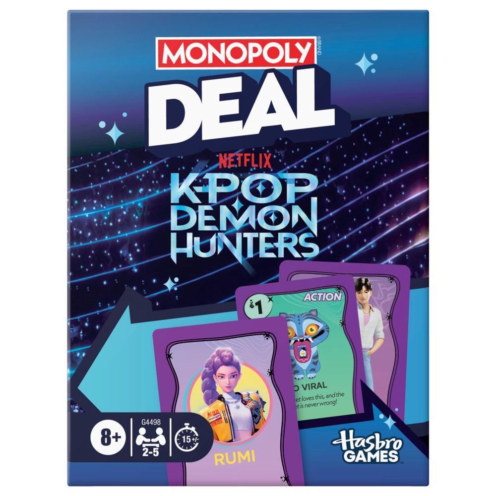 Monopoly Deal: K-pop Demon Hunters