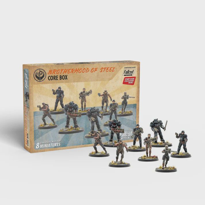 Fallout: Miniatures - Brotherhood of Steel Core Set