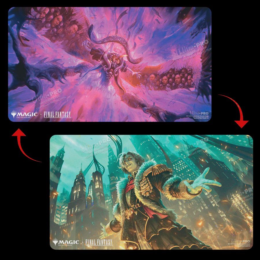 Magic: The Gathering®—FINAL FANTASY™ Emet-Selch, Unsundered / Hades, Sorcerer of Eld Double-Sided Playmat