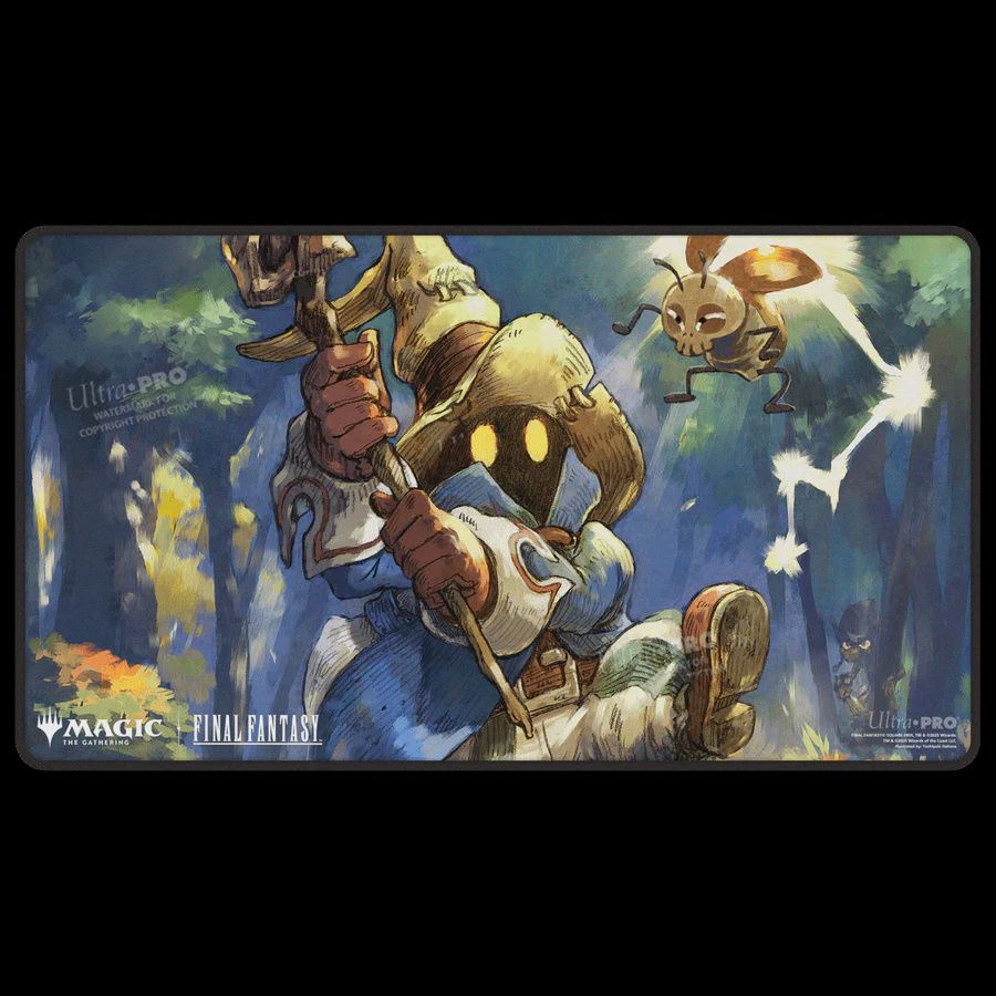 Magic: The Gathering®—FINAL FANTASY™ Vivi Ornitier Black Stitched Playmat
