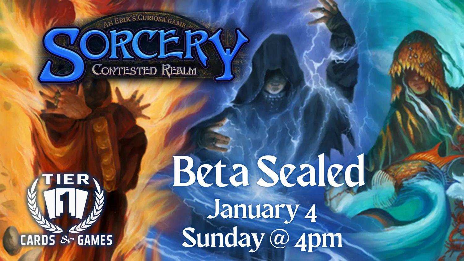 Sorcery: Beta Sealed - Sunday, Jan 4