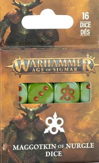 83-95 Maggotkin of Nurgle Dice Set