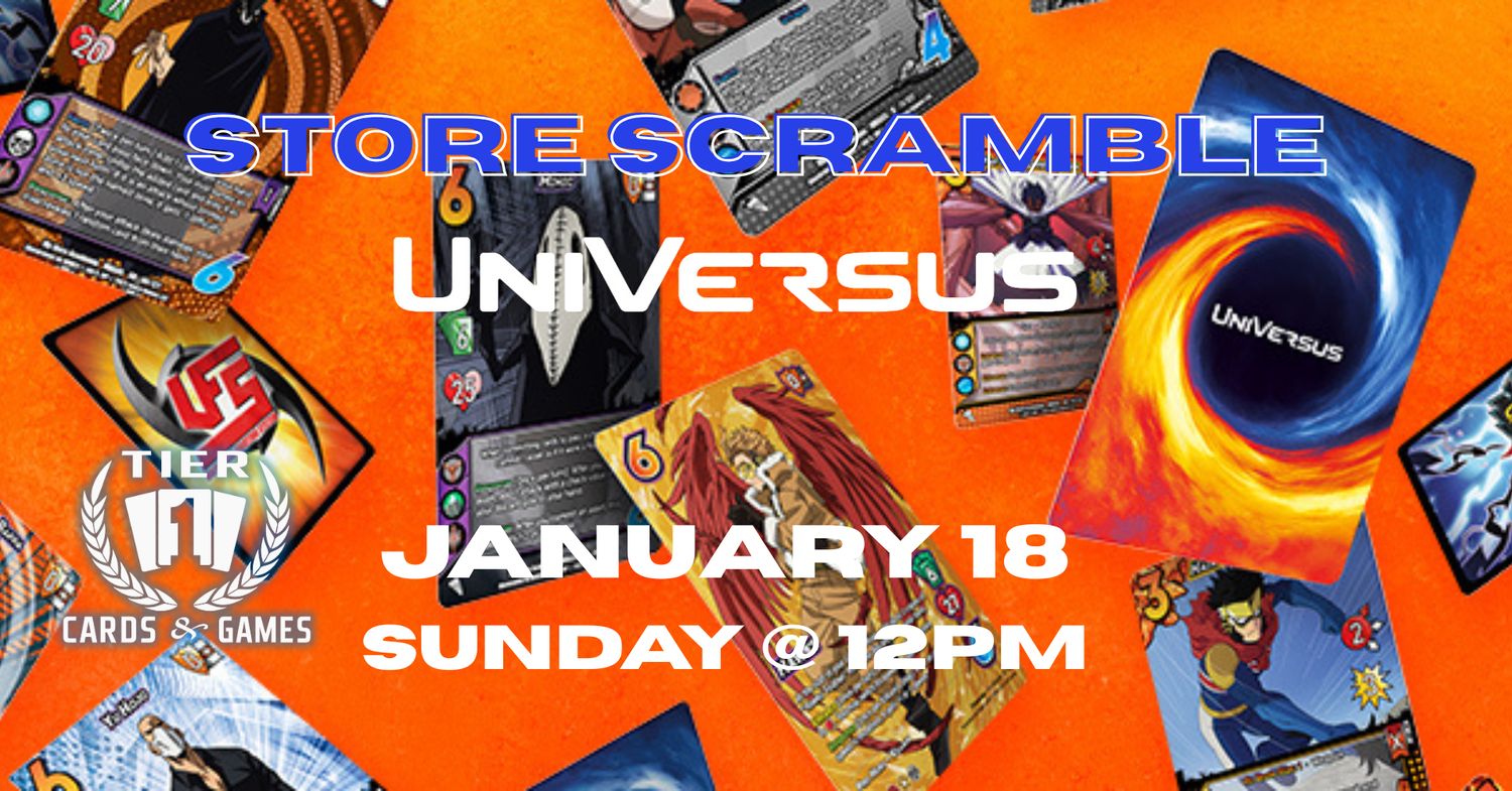 UniVersus: Store Scramble
