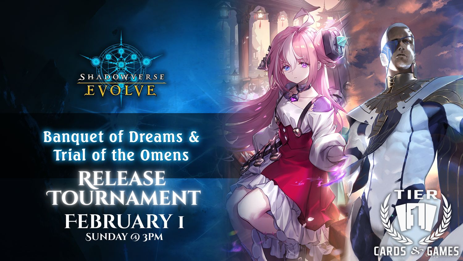 ShadowVerse: Banquet of Dreams and Shadow of Omens Release - Sunday, Feb 1