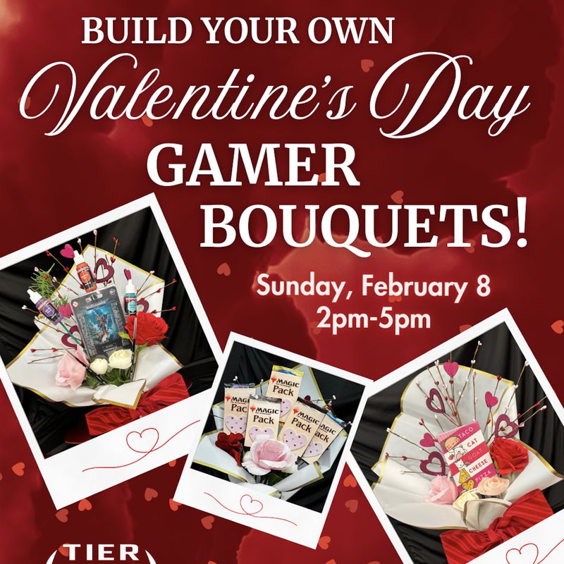 Build Your Own Valentines Bouquet - Sunday, Feb 8
