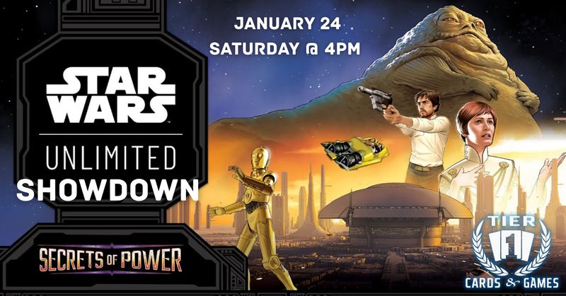 Star Wars Unlimited Showdown - Saturday, Jan 24