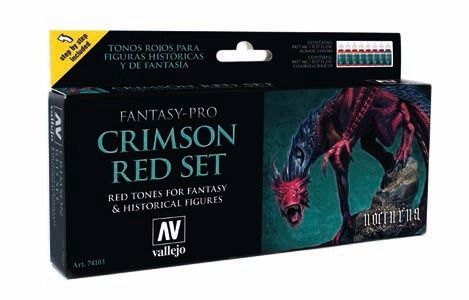 Vallejo: Fantasy Pro: Crimson Red (8)