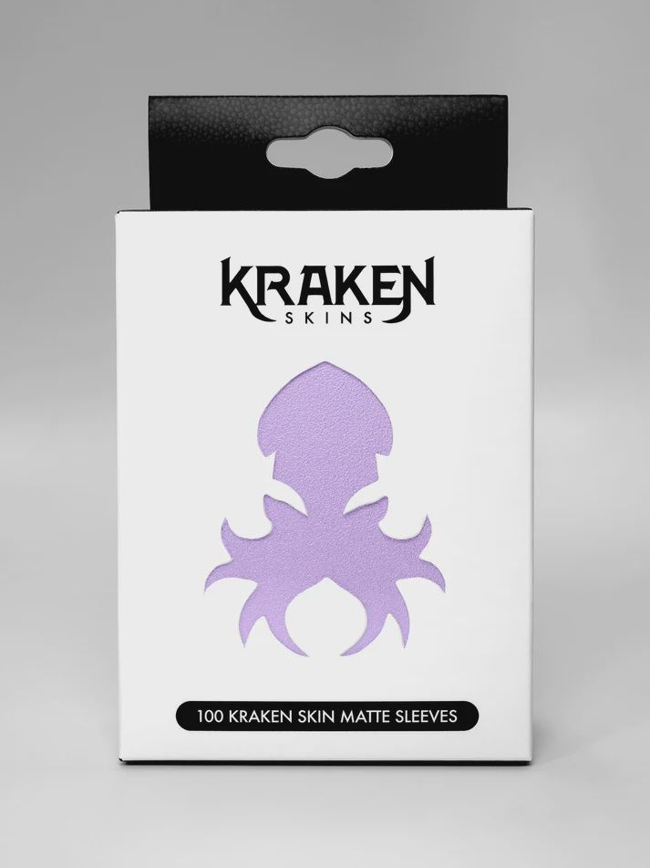 Kraken Skins Lavender Matte Sleeves