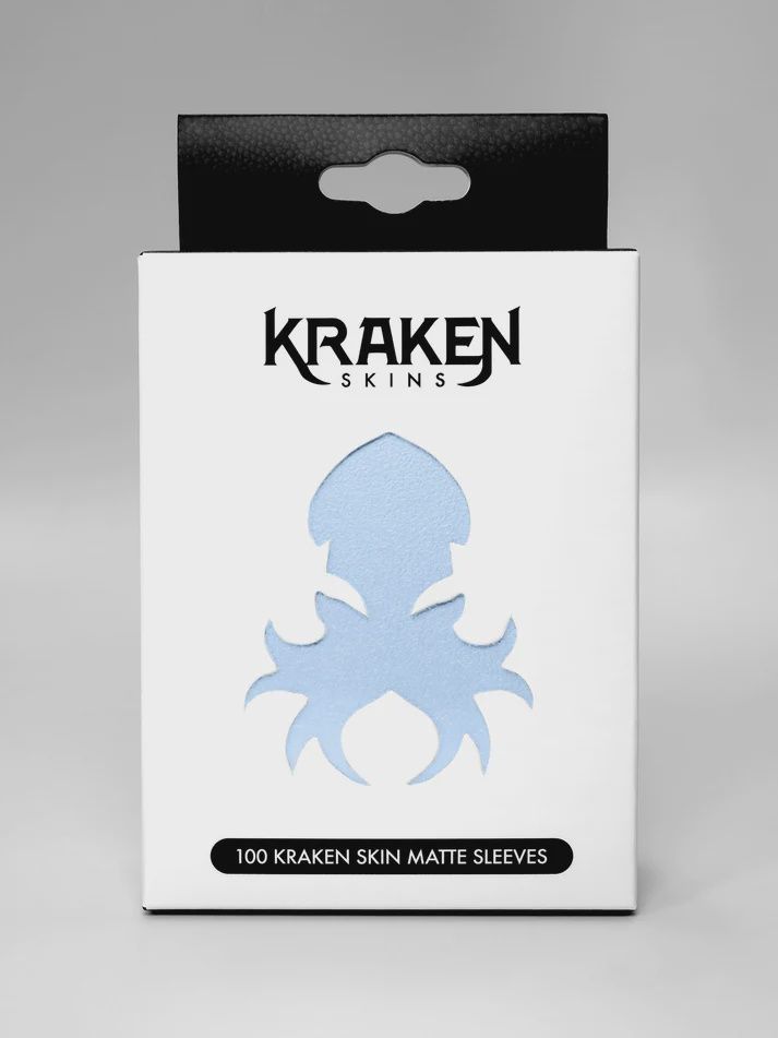 Kraken Skins Powder Blue Matte Sleeves