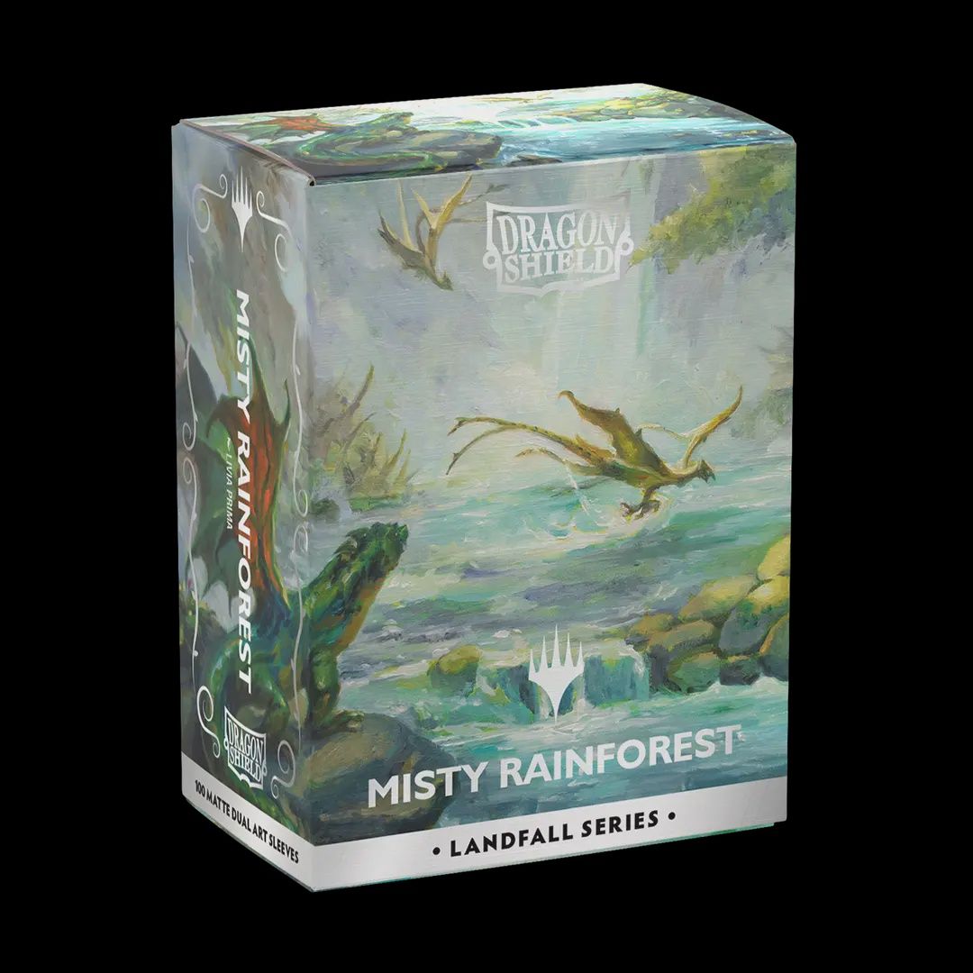 Landfall Series - Misty Rainforest - Matte Dual Art Sleeves