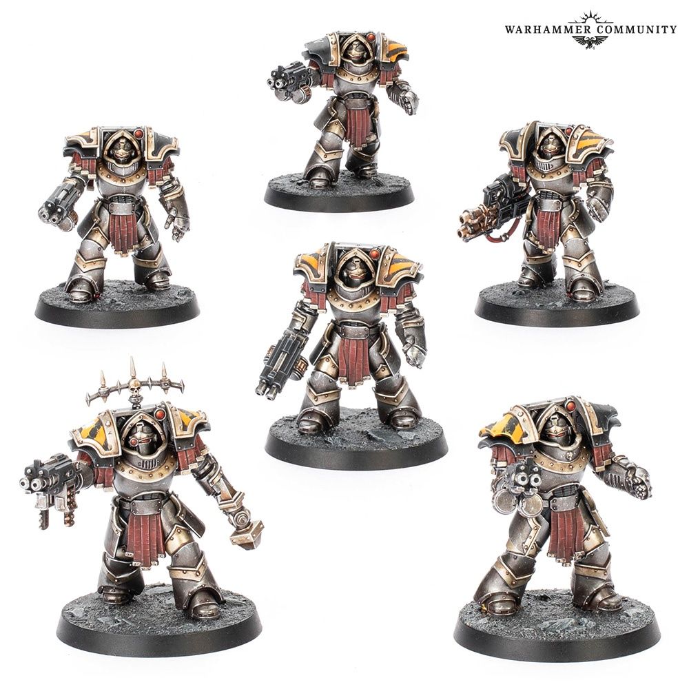 31-143  Cataphractii Terminators with Power Fists