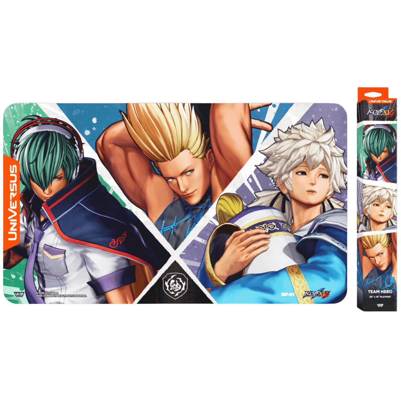 Universus: The King of Fighters XV - Playmat: Team Hero