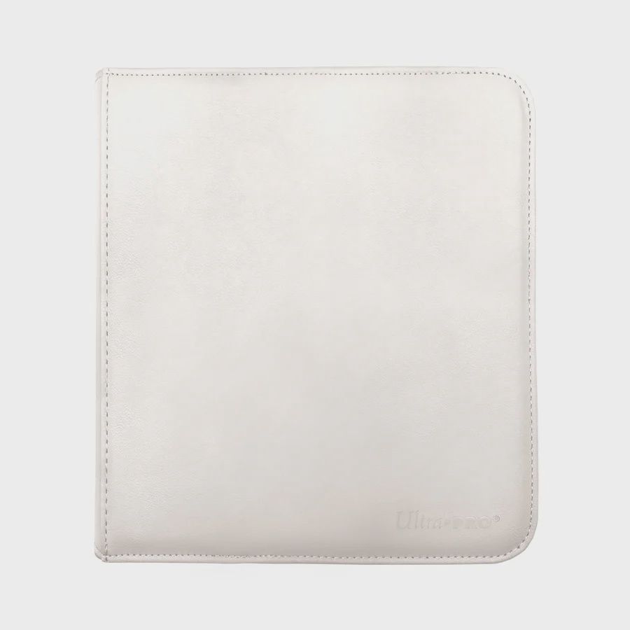 Vivid White 12-Pocket Zippered PRO-BINDER® Album