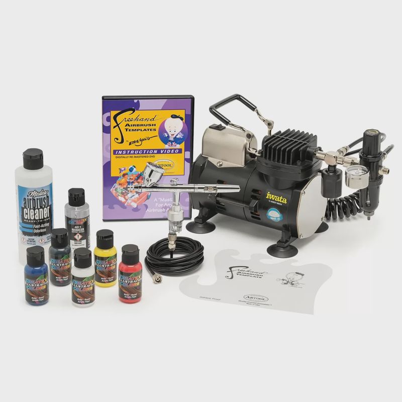 Iwata Deluxe Airbrush Kit with Eclipse HP-CS