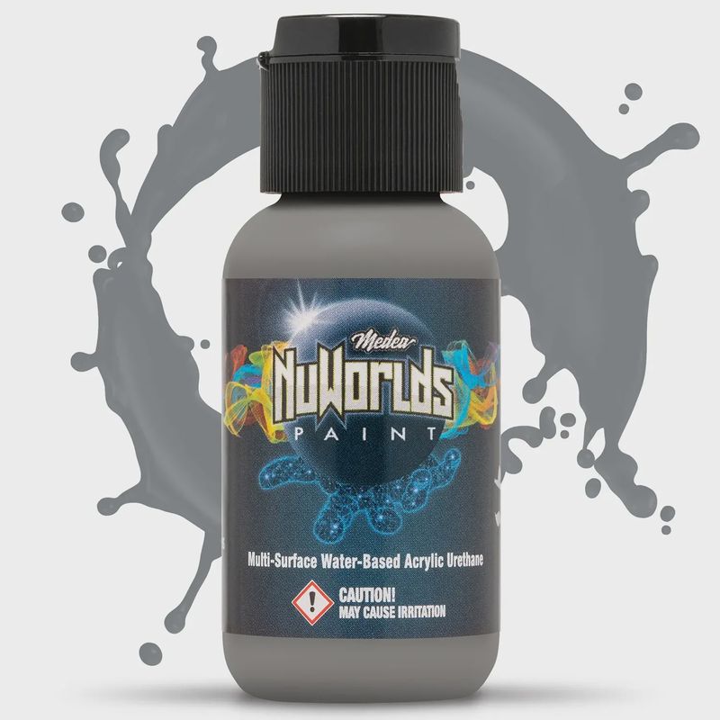 Medea NuWorlds Paint Zenith Medium Grey 1 oz