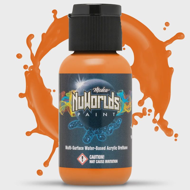 Medea NuWorlds Paint Impenetrable Orange 1 oz